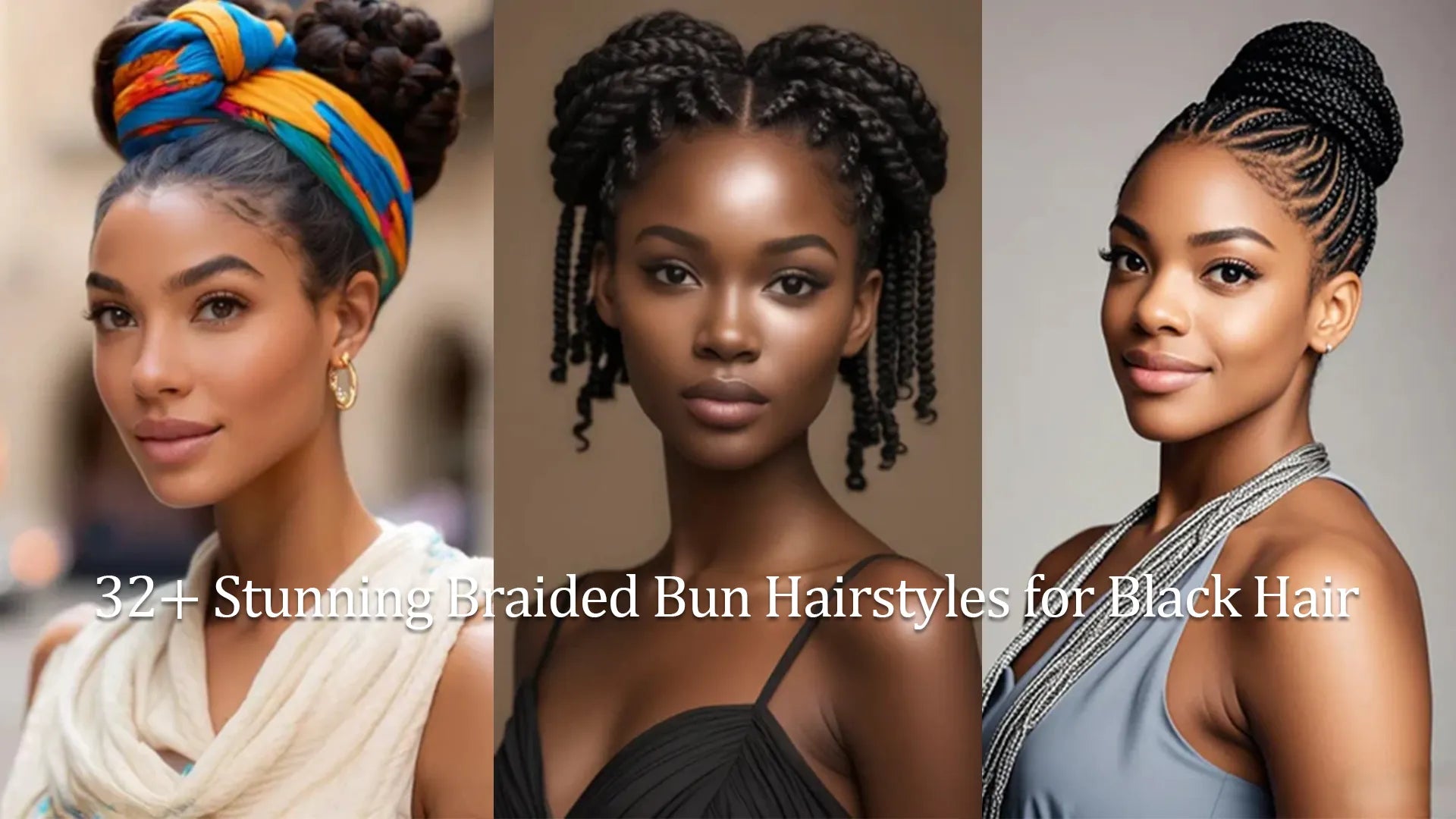 32 Stunning Braided Bun Hairstyles for Black Hair Ywigs