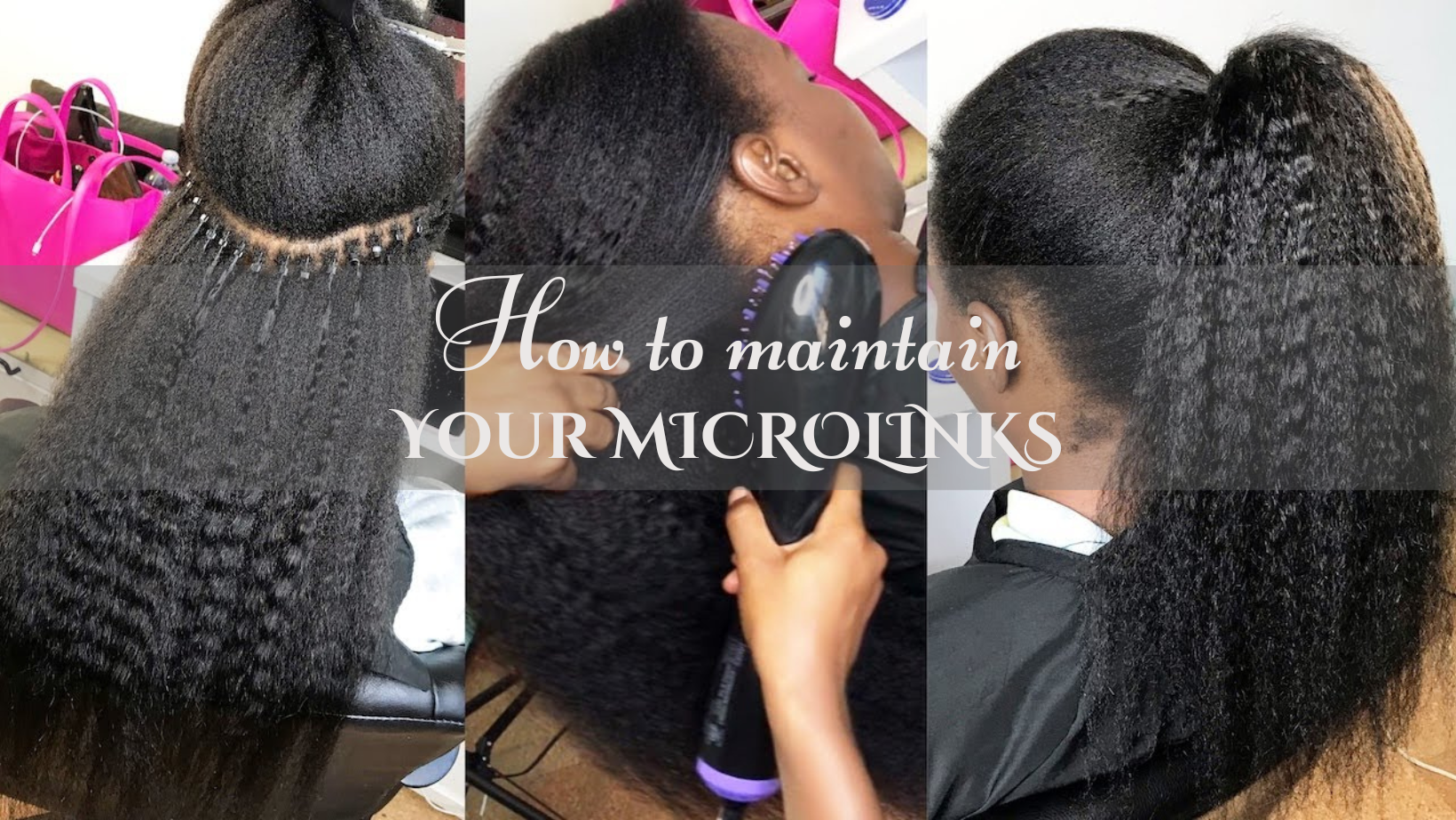 Microlinks on Black Hair, Everything You Need to Know