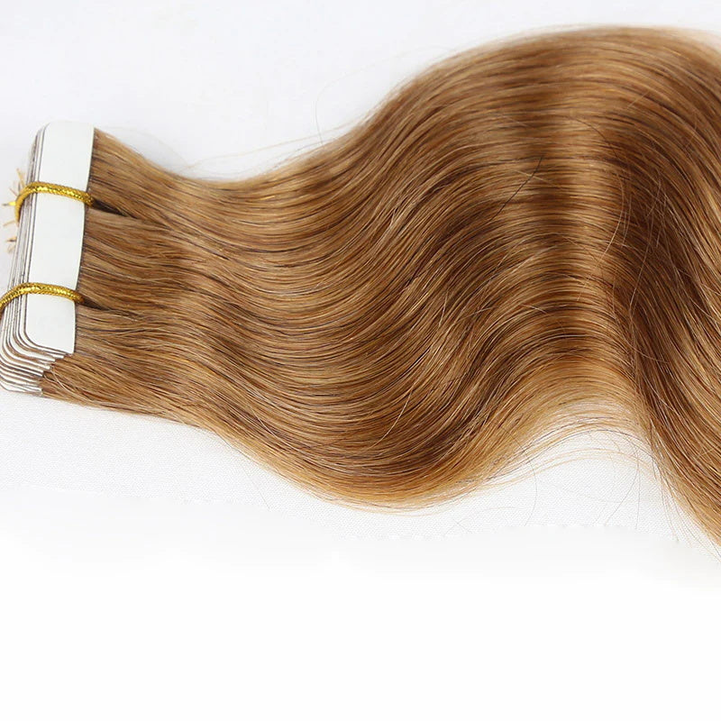 Color Tape In Hair Extensions