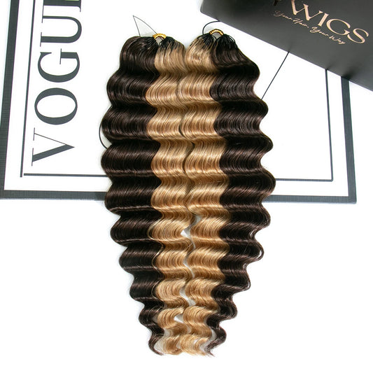 4/27 loose deep wave human crochet hair