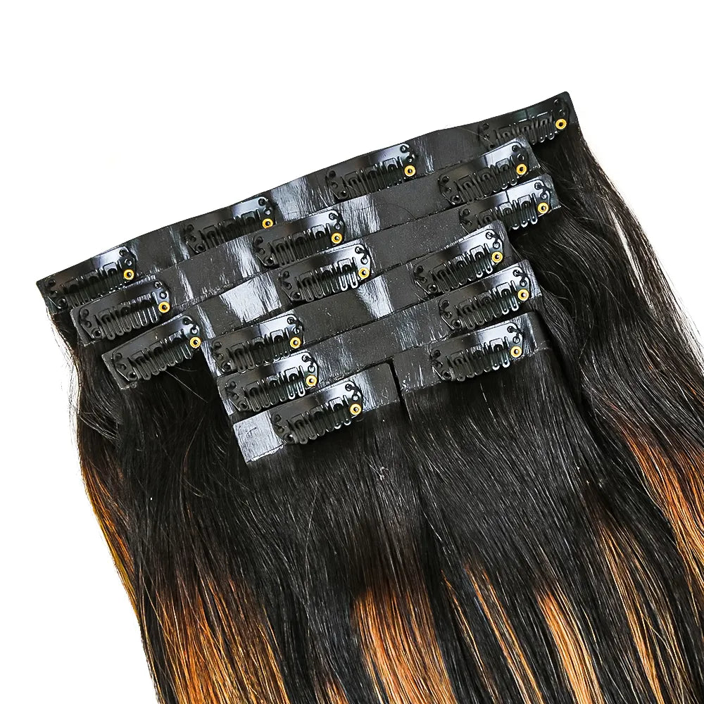 Highlighted Seamless Clip Ins