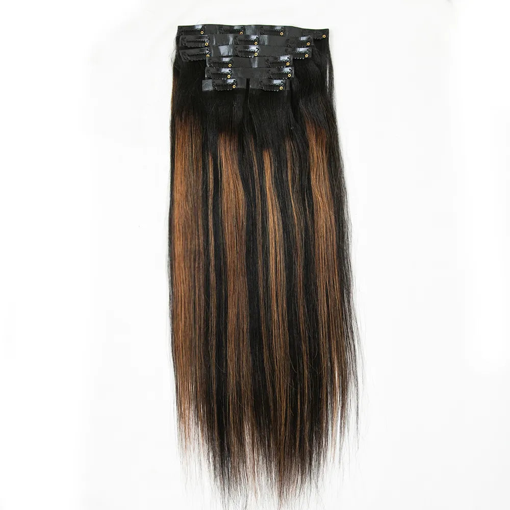 Seamless Clip Ins Ombre