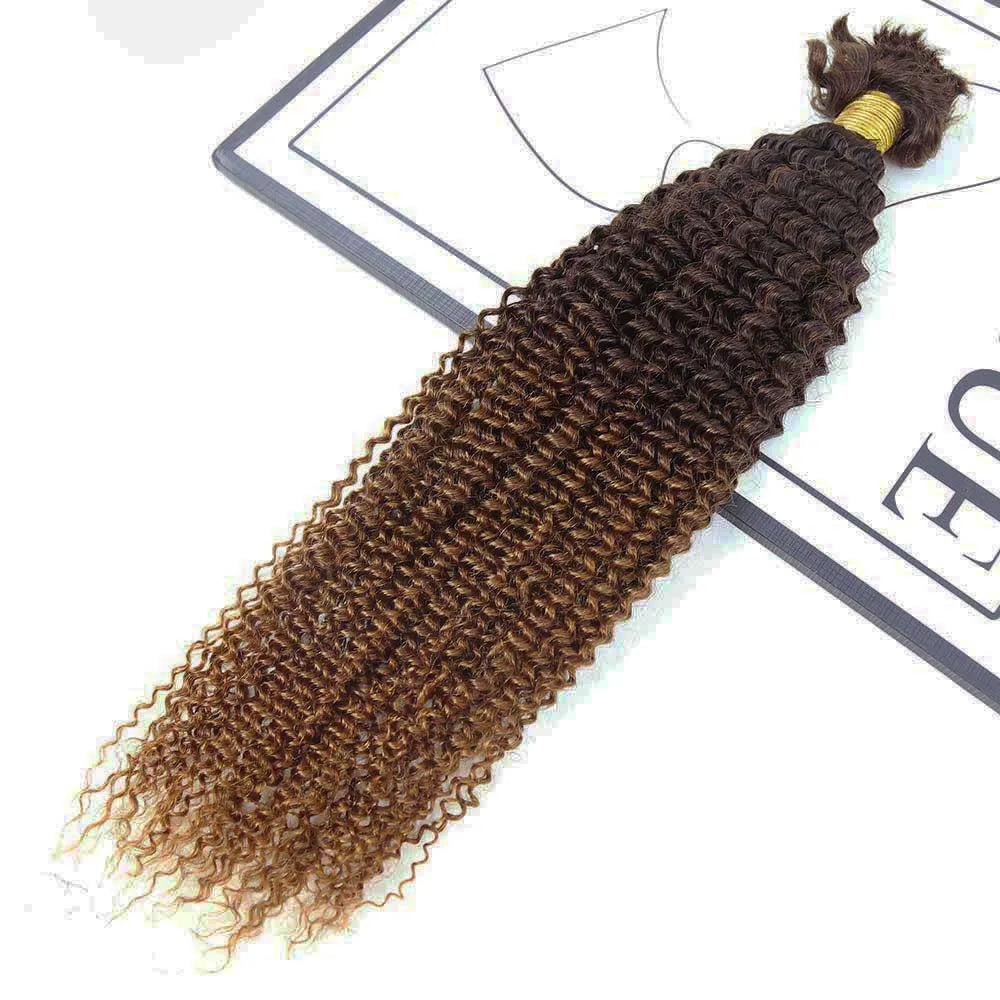 Afro Kinky Bulk Human Hair Extensions for Micro Braids