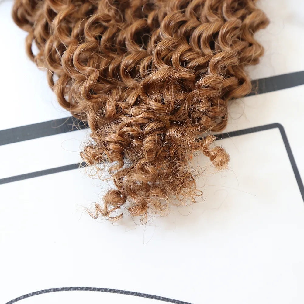 Brown Twist Extensions Human Hair
