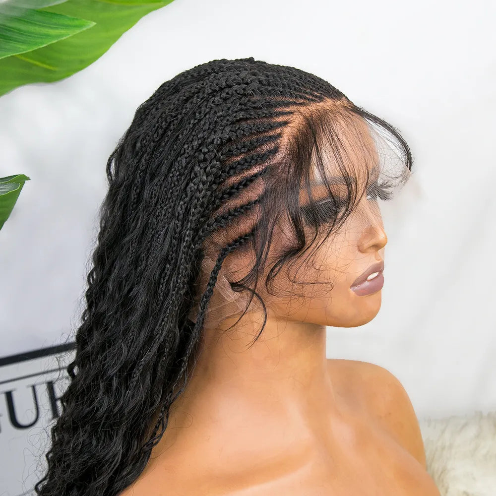 Front Braided Full Lace Wig