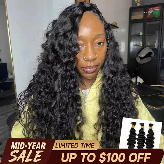 loose deep wave bulk hair up to $100 off