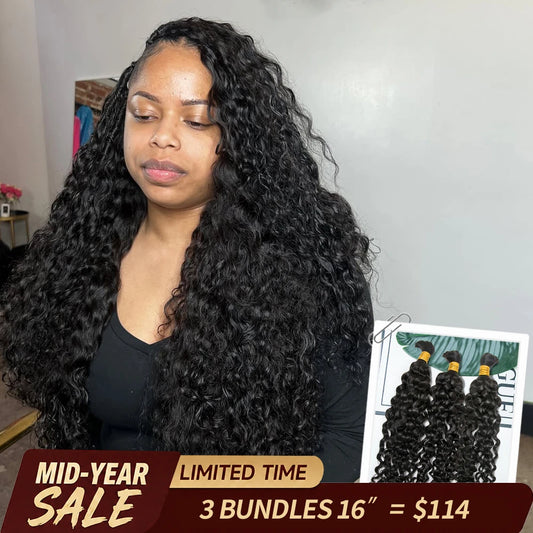 spanish curl bulk braiding hair mid year sale