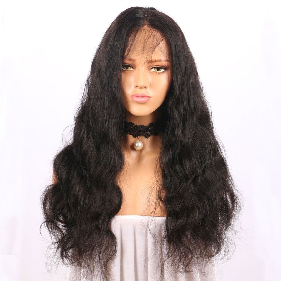 Body Wave 360 Lace Frontal Wigs Human Hair front1
