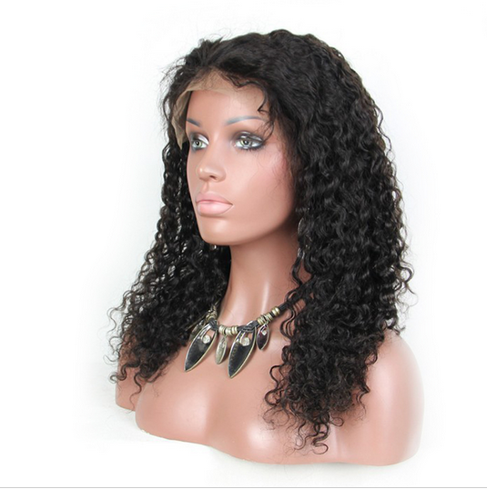 Deep Curly Human Hair Full Lace Wig 2