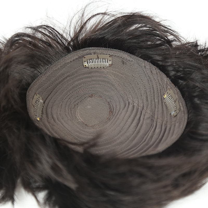 straight clip in human hair wiglets