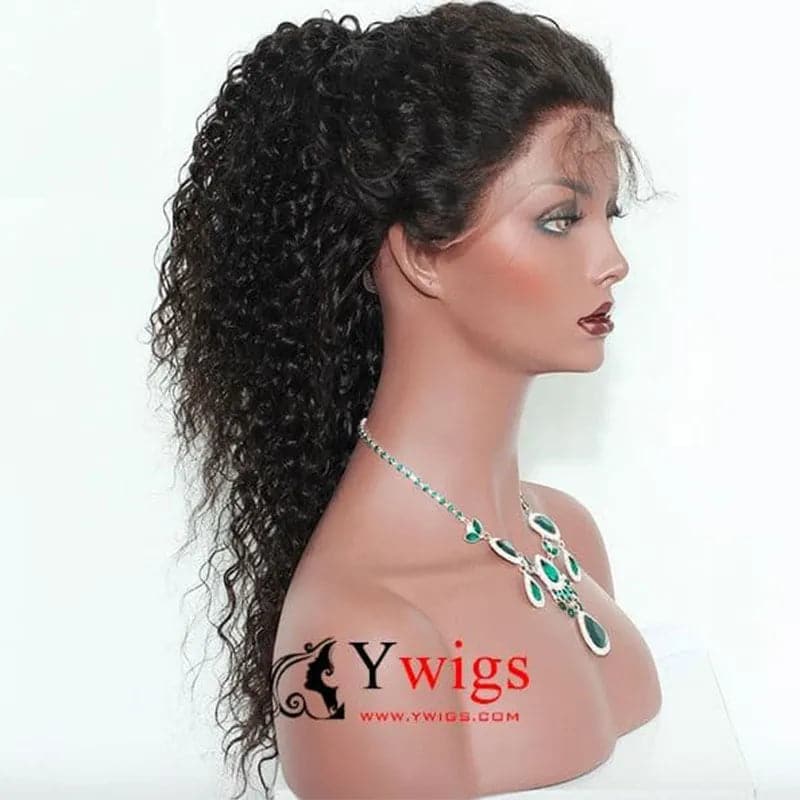 jerry curly human hair wig