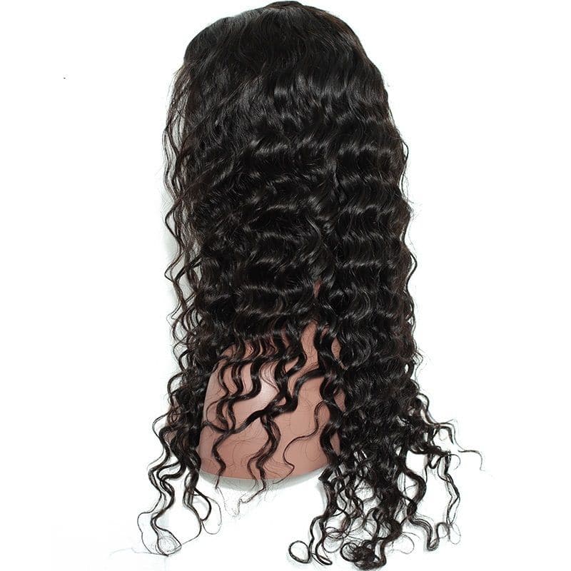 Loose Wave 360 Lace Frontal Wigs Human Hair left1