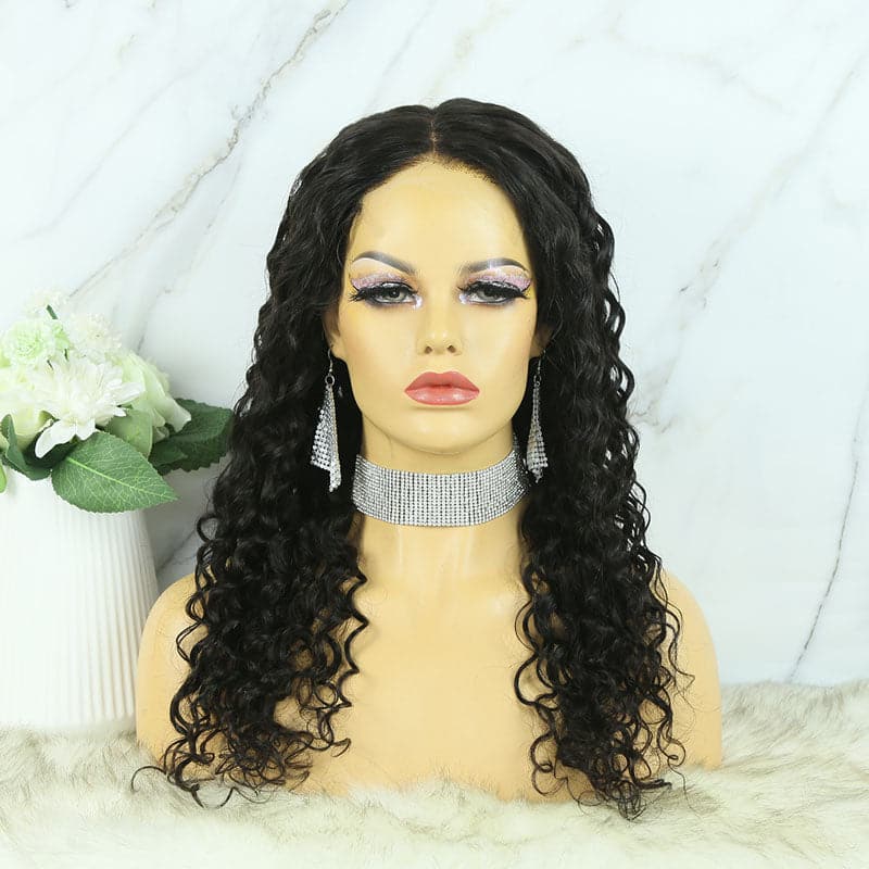 Loose wave lace front wig with 5x5 closure