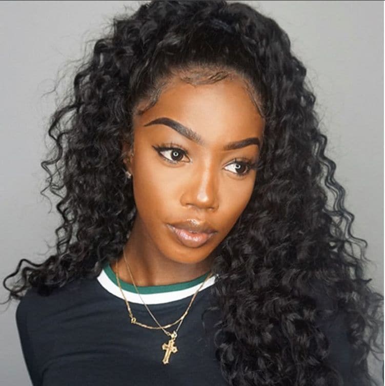 Loose Wave Human Hair Full Lace Wig 1