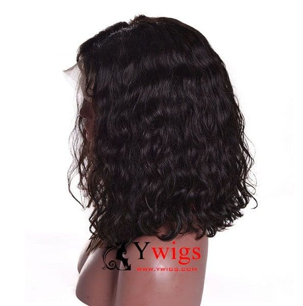 Body Wave 13 x 4 Lace Front Bob Human Hair Wig 04