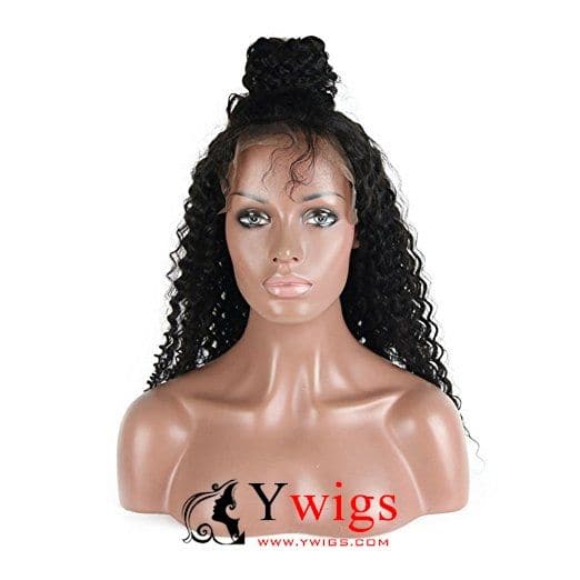 Deep Curly Human Hair 13x4 Lace Front Wigs 04