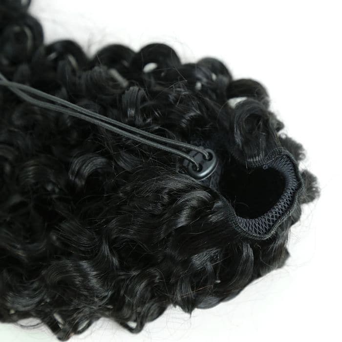 deep curly drawstring ponytail photo 6