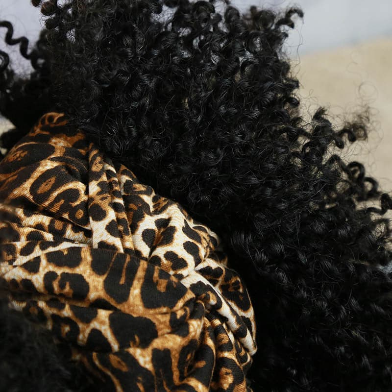 zola afro kinky curly wig with bangs 5