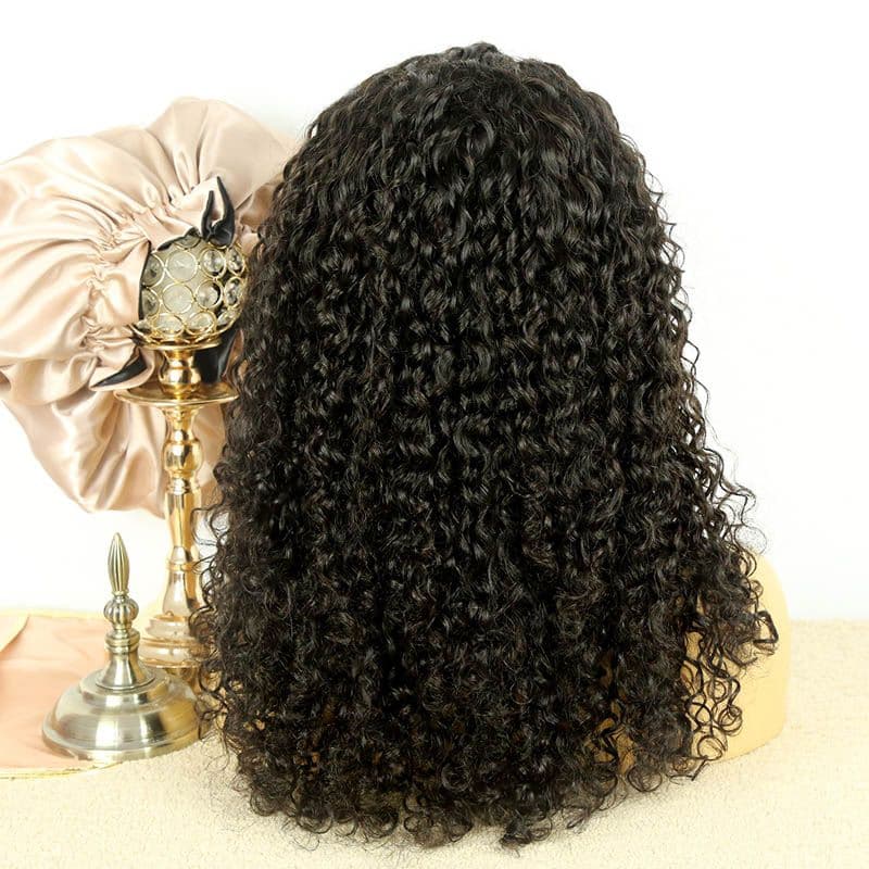 Bobby - Deep Curly 13x4 Lace Front Wigs Human Hair 04