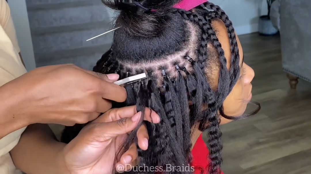 Micro Loop Hair Extensions Installation Human Hair - Ywigs