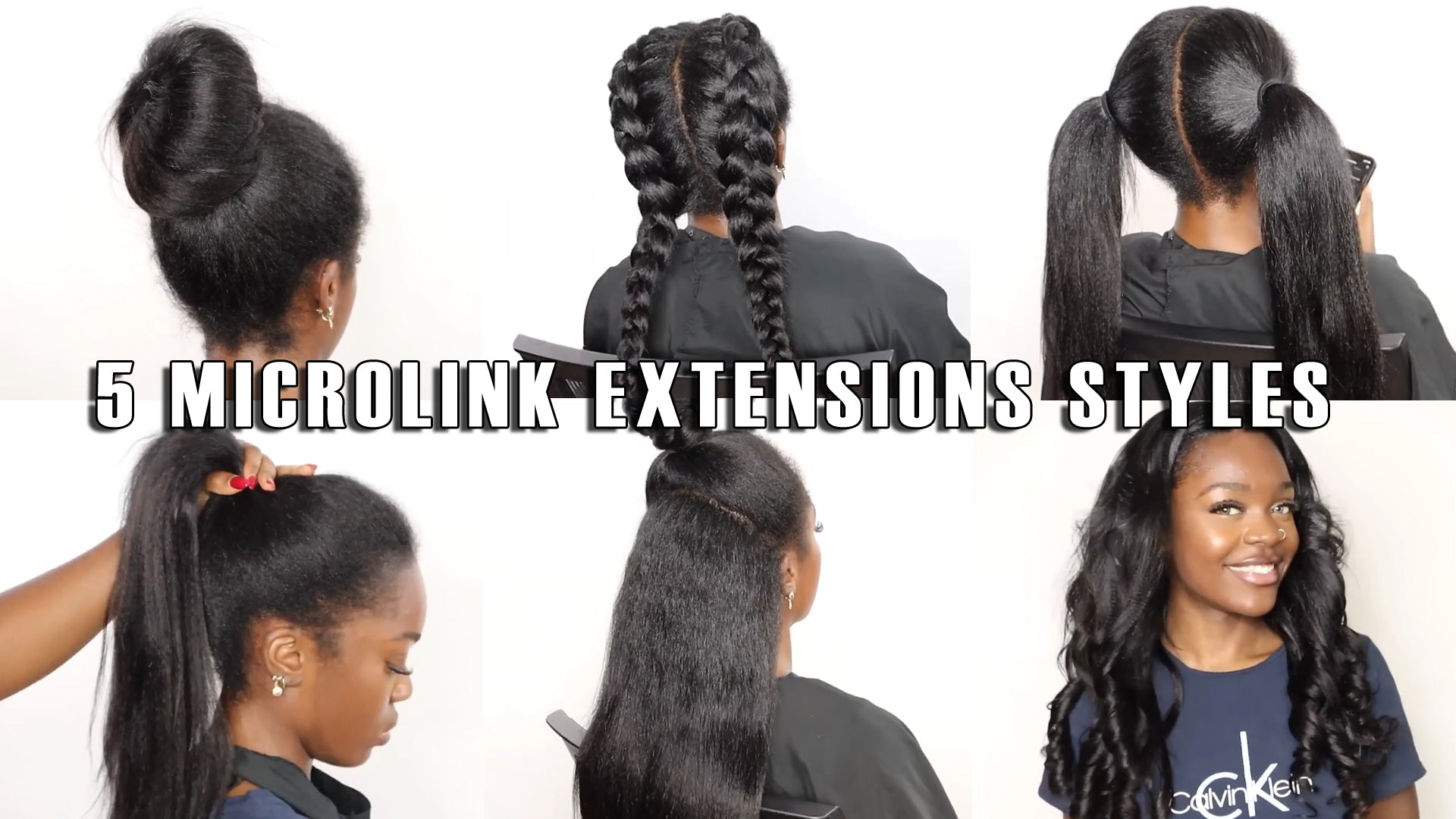 5 Easy Hairstyles For Microlink Extensions