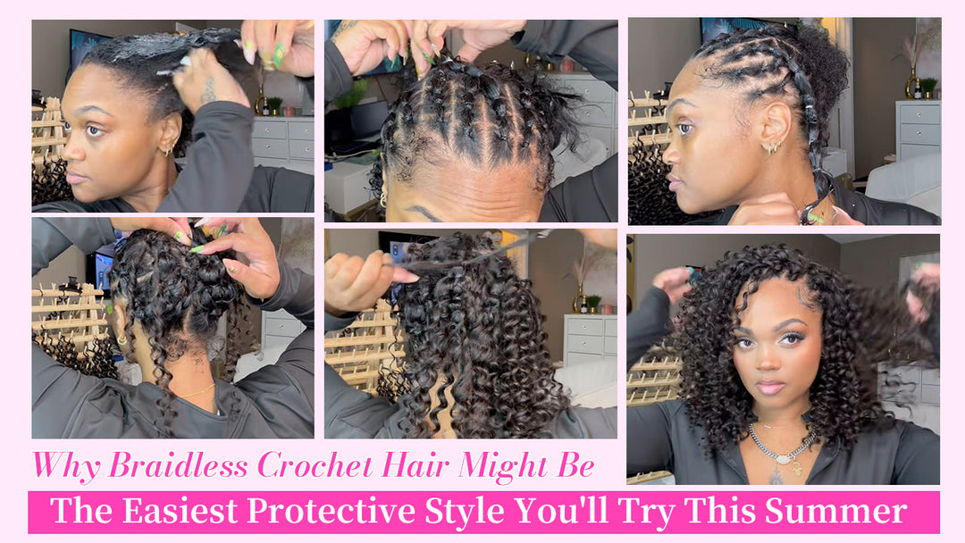 Why Braidless Crochet Hair Might Be the Easiest Protective Style You'll Try This Summer