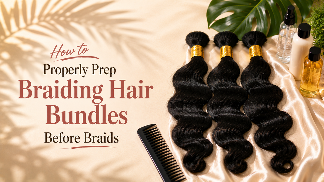How to Properly Prep Braiding Hair Bundles Before Braids