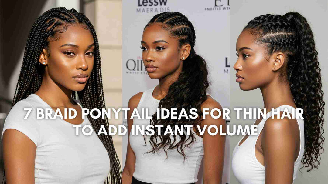 7 Braid Ponytail Ideas for Thin Hair to Add Instant Volume