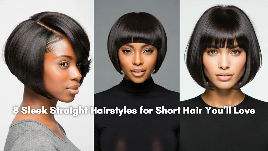 8 Sleek Straight Hairstyles for Short Hair You’ll Love