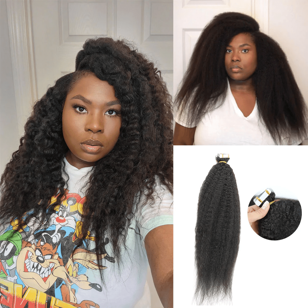 WHY ARE THE TAPE IN HAIR EXTENSIONS SLIPPING OUT? - Ywigs
