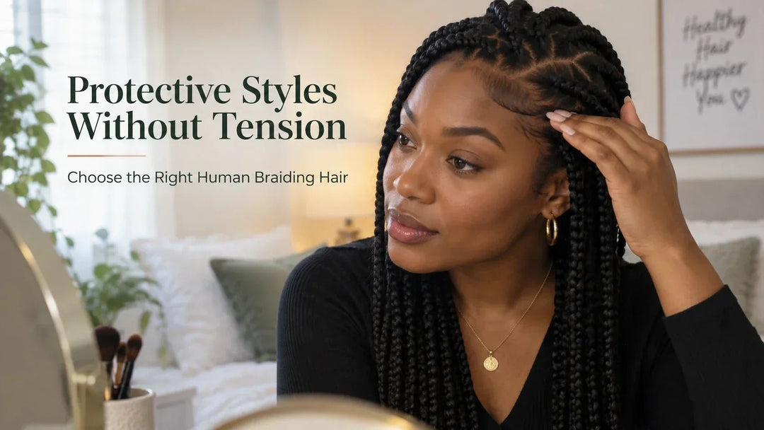 How to Choose the Right Human Braiding Hair - Ywigs