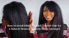 How to Install Kinky Straight Crochet Hair for a Natural Blowout Look (No Heat Damage!)