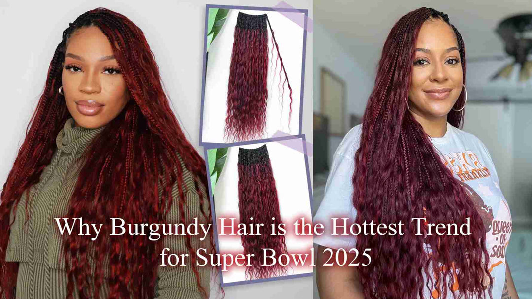 Why Burgundy Hair is the Hottest Trend for Super Bowl 2025