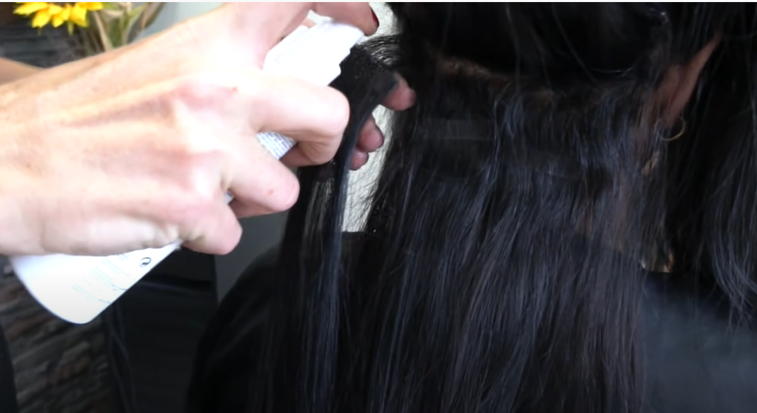 HOW TO REMOVE AND RE-APPLY TAPE EXTENSIONS