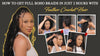 How to Get Full Boho Braids in Just 2 Hours with Feather Crochet Hair