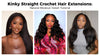 Kinky Straight Crochet Hair Extensions: Natural Blowout Install Tutorial (Seamless Blend Guide)