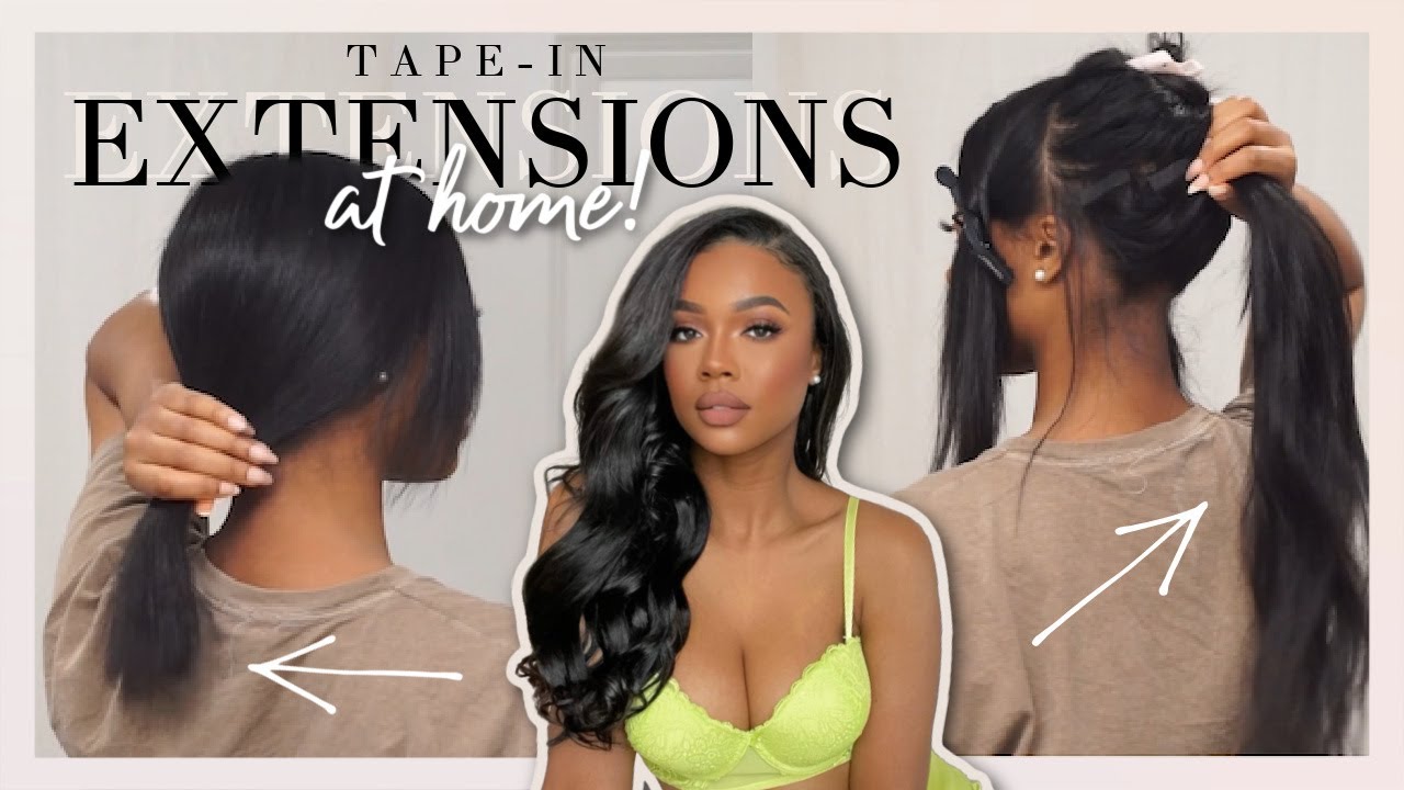 How To Deal With Tape In Hair Extension Does Not Stick?