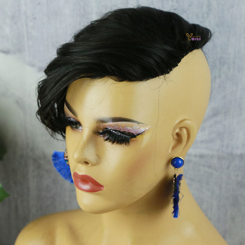 REMOVABLE SIDE SWEPT QUICK WEAVE