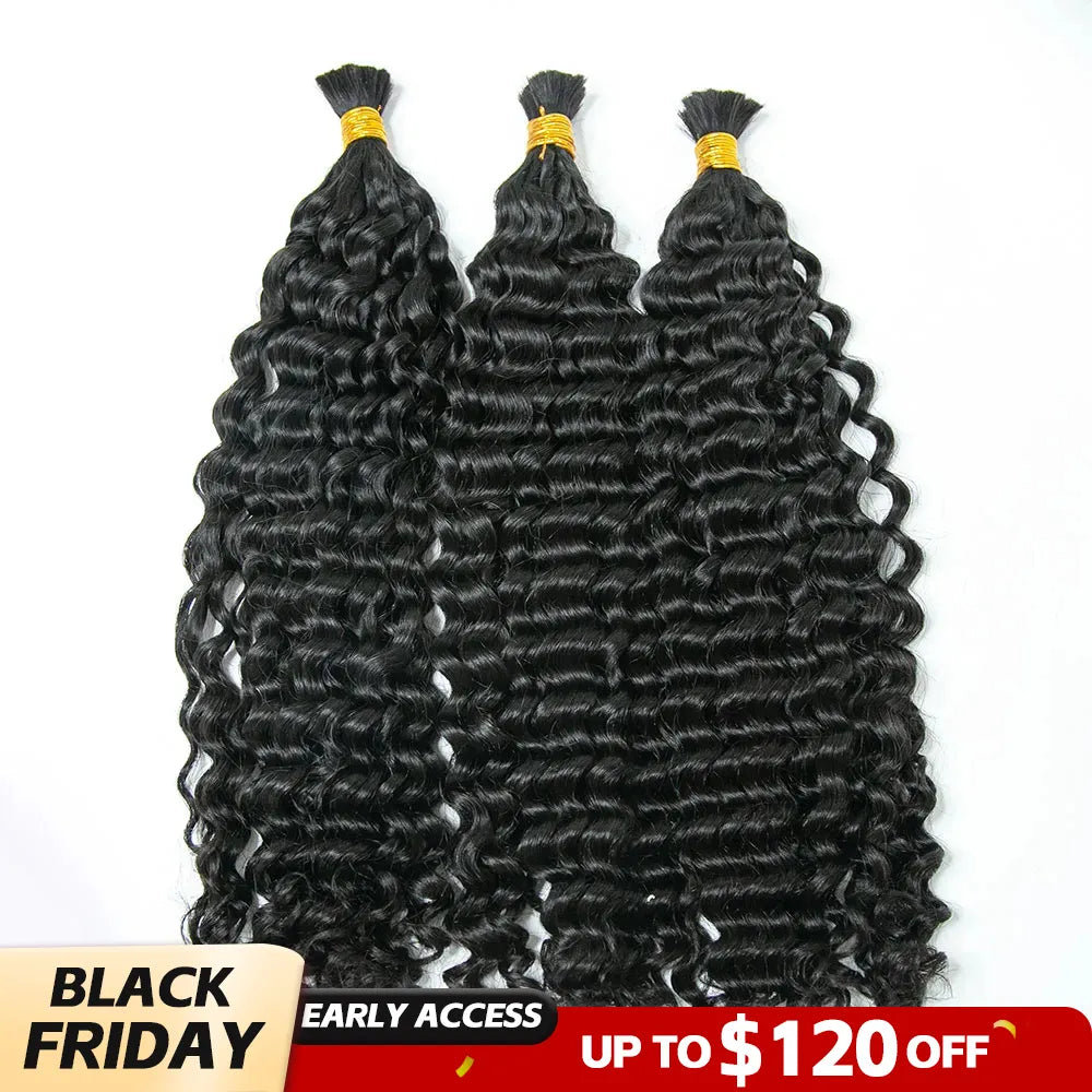 10A deep curly braiding hair black friday sale