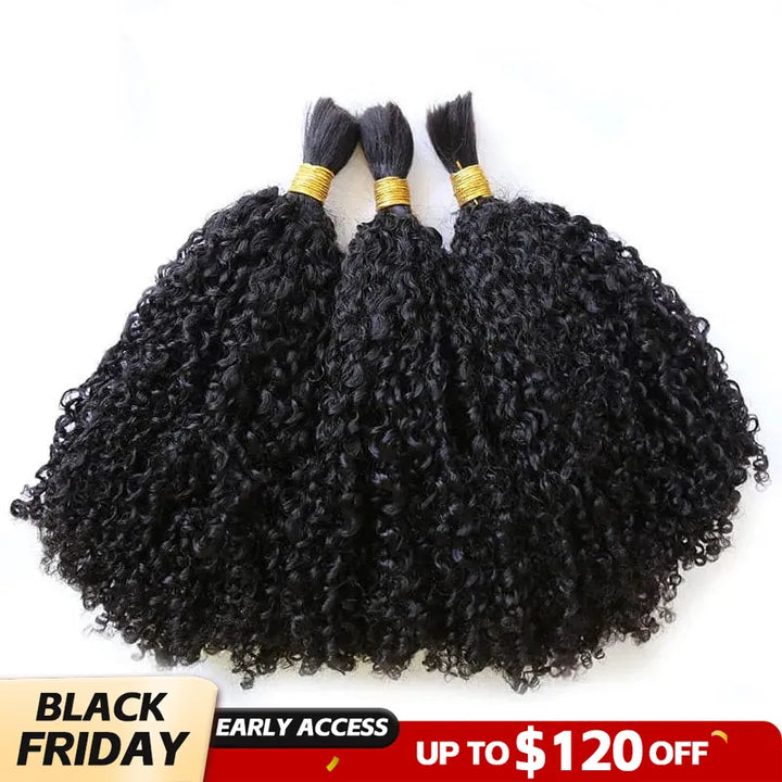 10A multi-textured kinky curly braiding hair black friday sale