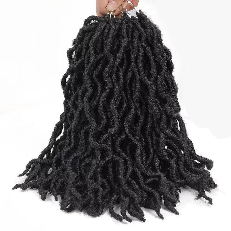 12-inch Pre-Looped Gypsy Faux Locs Synthetic Hair