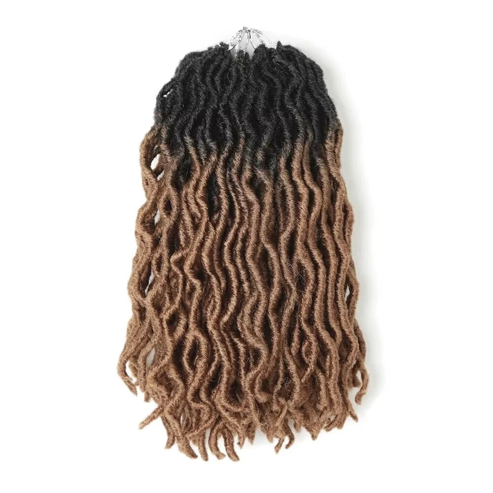 12-inch Pre-Looped Gypsy Faux Locs Synthetic Hair