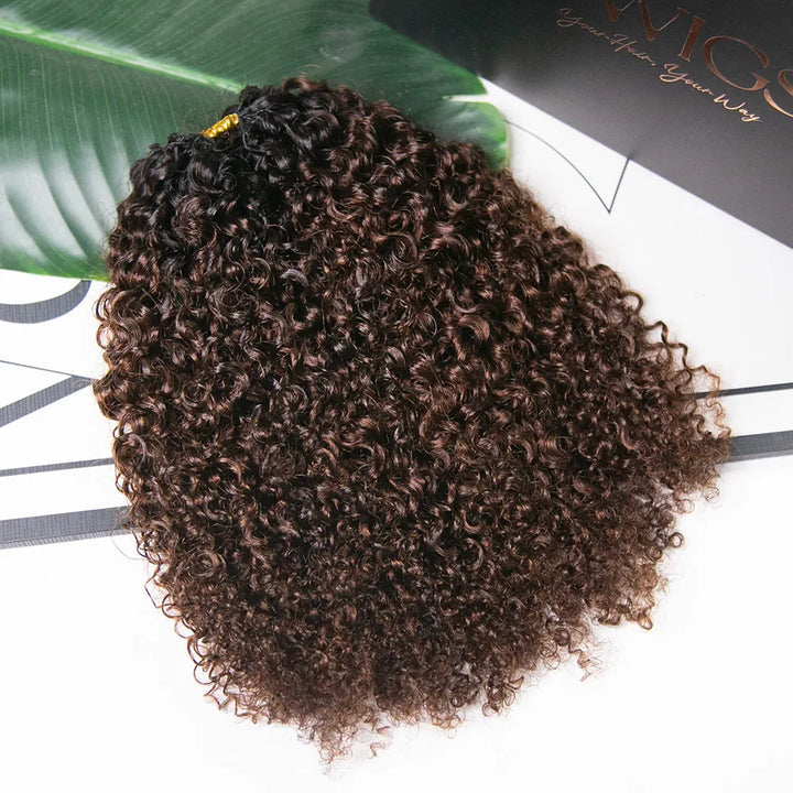 1B/4 Ombre Brownmbre human crochet hair for gradient color effects