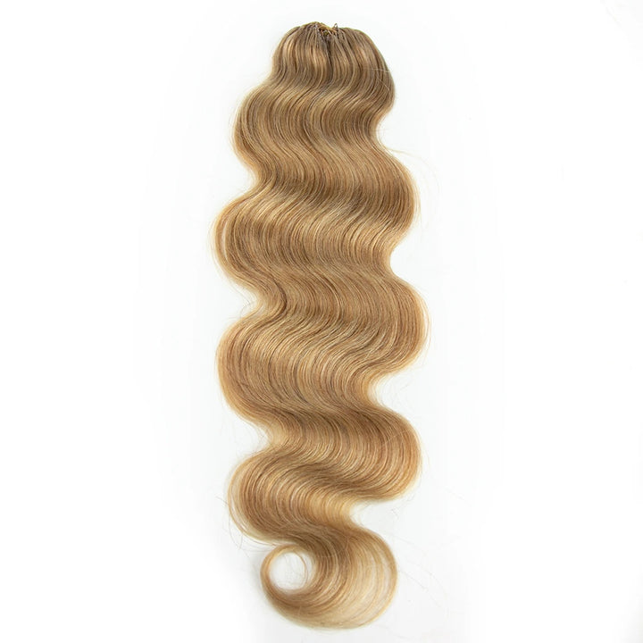 #27 Honey Blonde Body Wave Human Crochet Hair