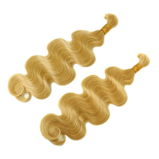 #27 Body Wave Bulk Human Braiding Hair