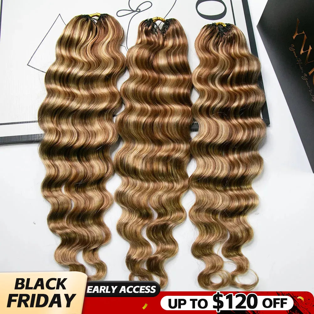 #27/30/613 loose deep wave human crochet hair black friday sale