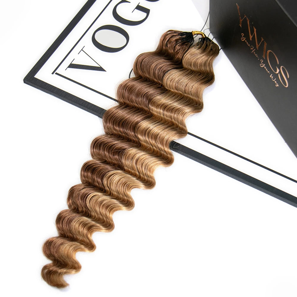 27/30 loose deep wave feather crochet hair