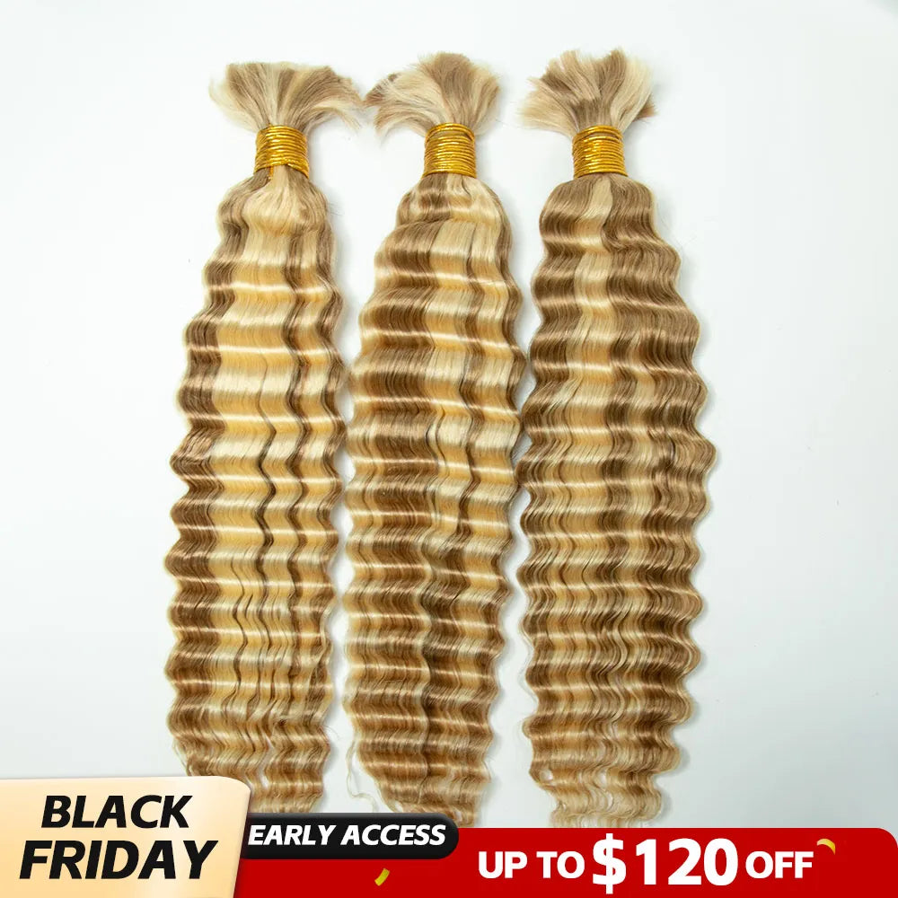#27/613 deep wave bulk hair black friday sale