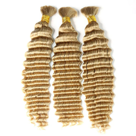 27_Honey_Blonde_Deep_Wave_Bulk_Hair_Extensions_for_Braid