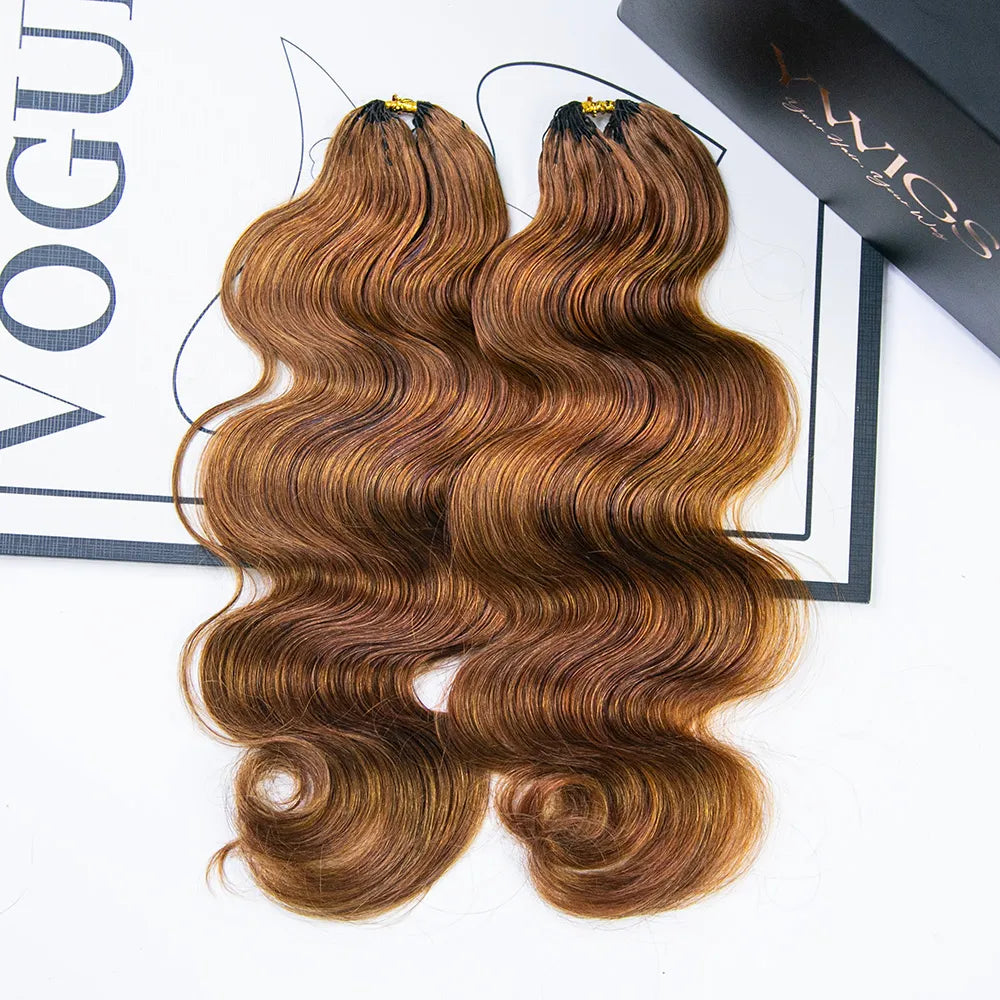 #30 color crochet hair body wave